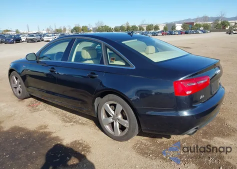 2012 Audi A6 3.0 Premium z USA, uszkodzony, nr VIN WAUGGAFC9CN145446